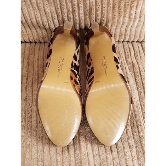 BCBGeneration Cheetah Print Stiletto Pumps - Picture 6 of 7
